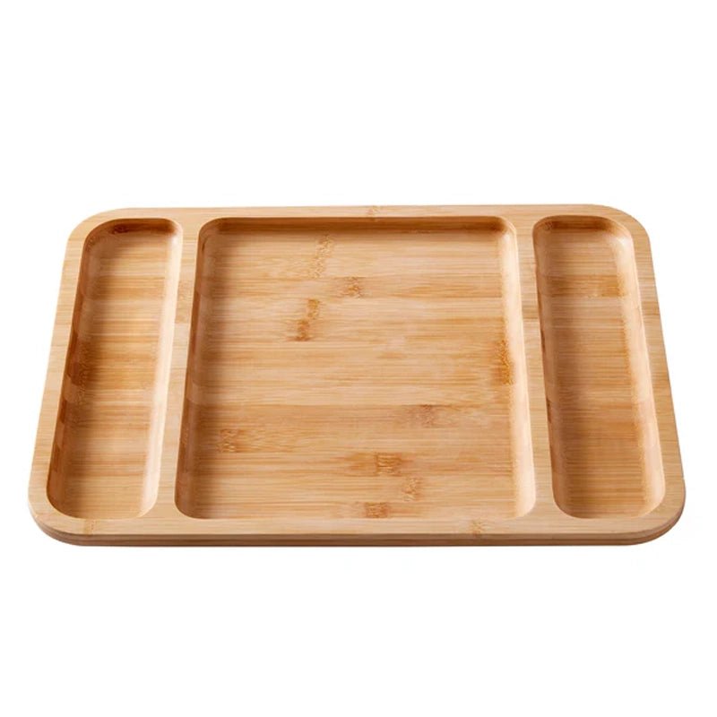 Build-a-Board Bamboo Rectangluar Serving Tray &amp; Lid