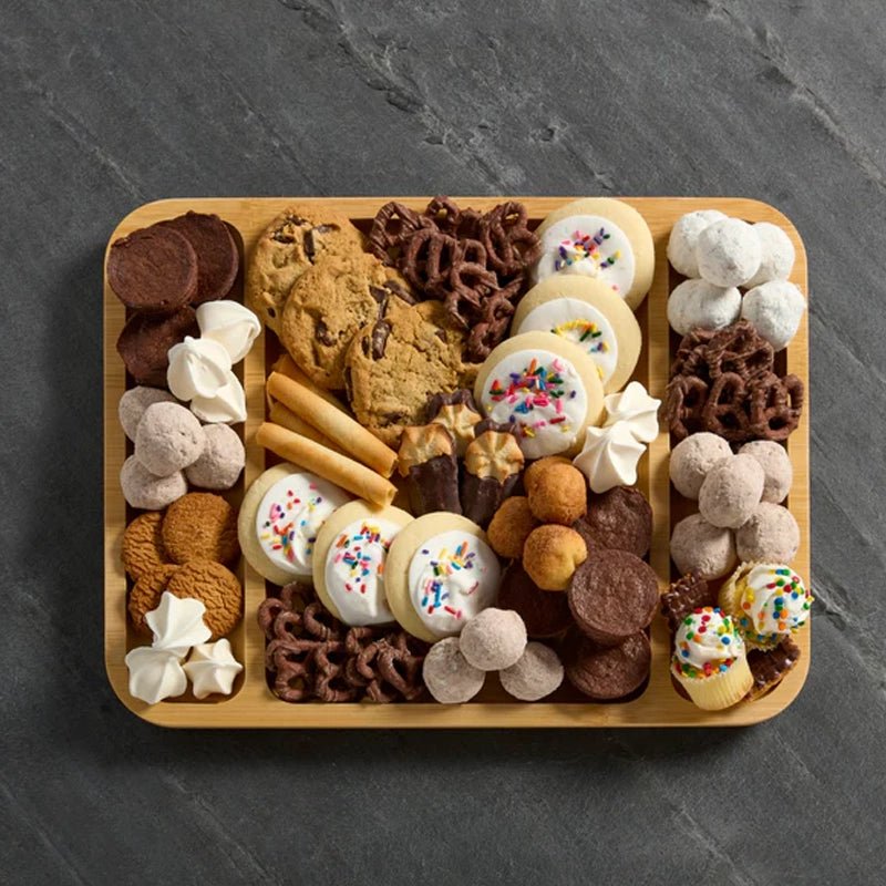Build-a-Board Bamboo Rectangluar Serving Tray &amp; Lid