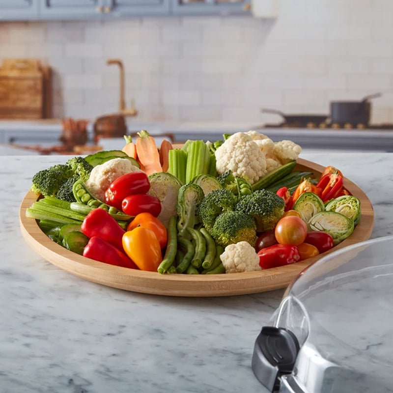 Build-a-Board Bamboo Round Serving Board