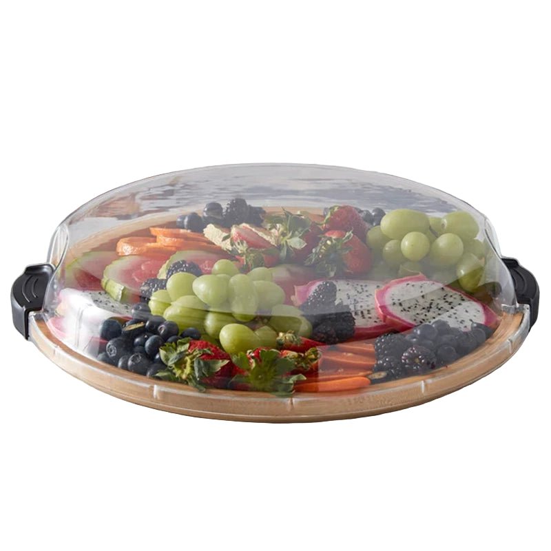 Build-a-Board Bamboo Round Serving Board