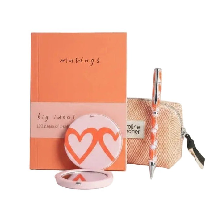 Fast Bundle Orange Moments Stationery &amp; Beauty Gift Set in Kuwait - Waha Lifestyle