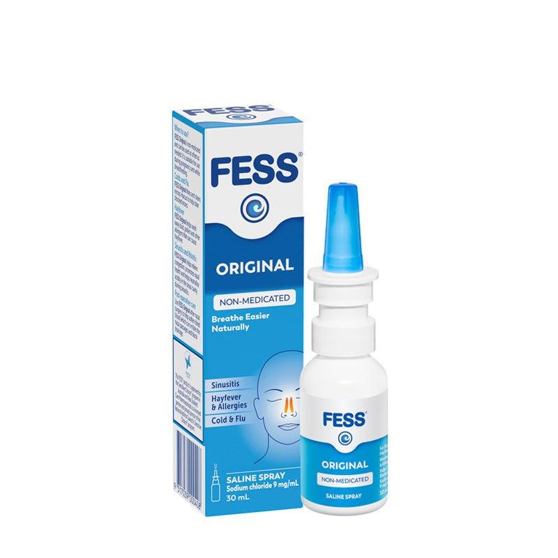 Fess Original Saline Natural Nasal Spray - 30ml - Waha Lifestyle