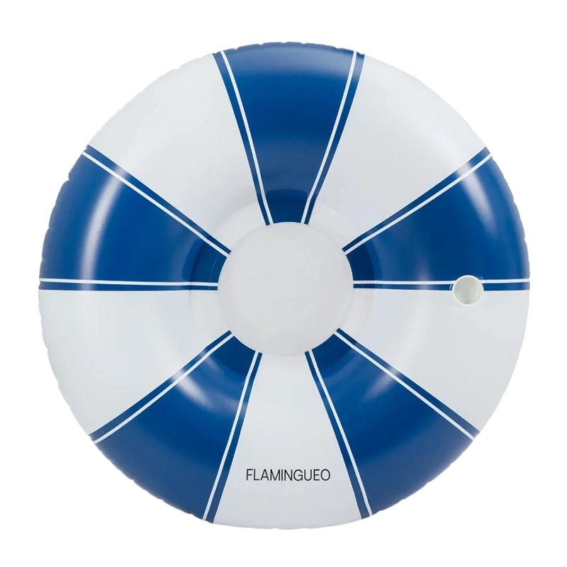 Alba Inflatable Donut Pool Float with Mesh Seat for Pool &amp; Beach