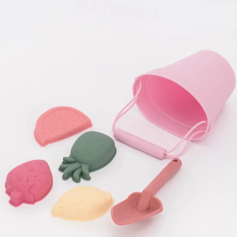 Silicone Beach Toy Set for Kids