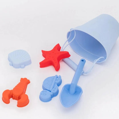 Silicone Beach Toy Set for Kids