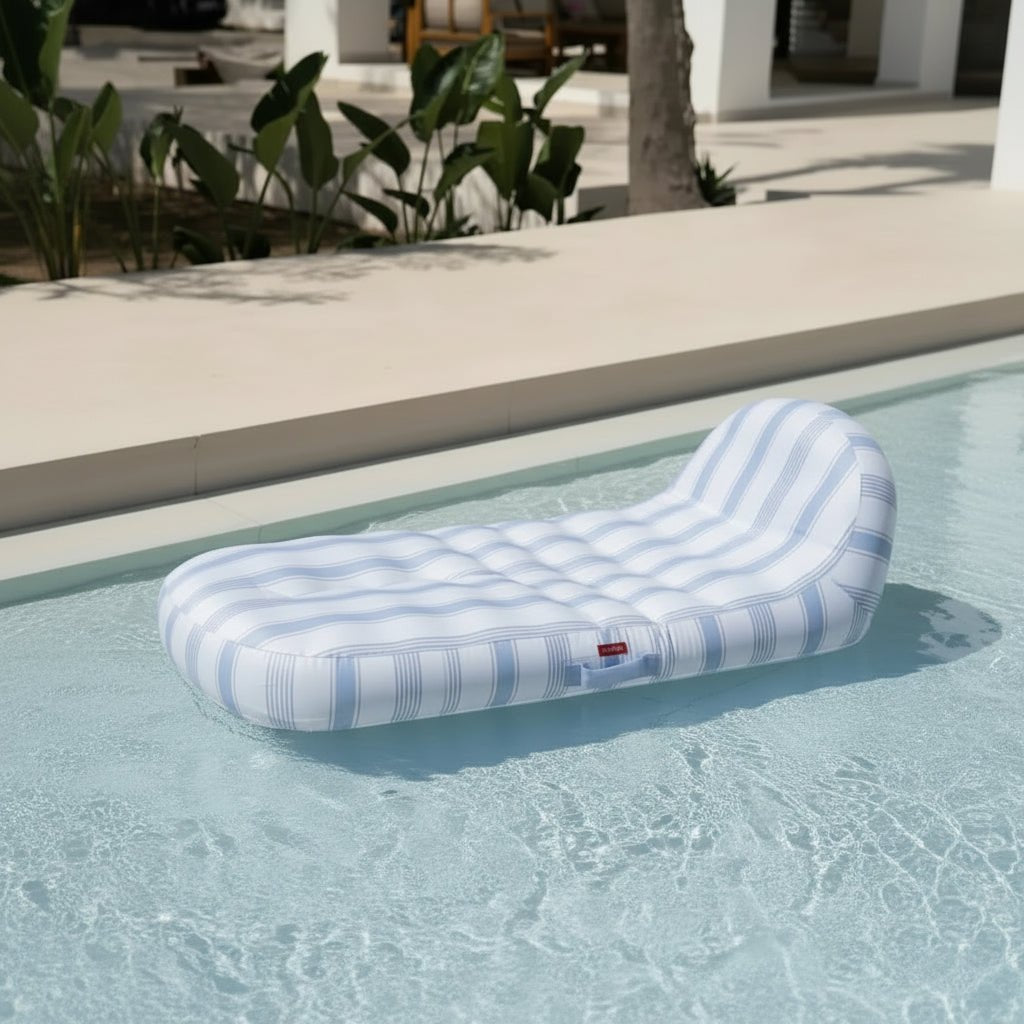 FLAMINGUEO Yatch Premium Inflatable Pool Sun Lounger For Garden &amp; Beach in Kuwait - Waha Lifestyle