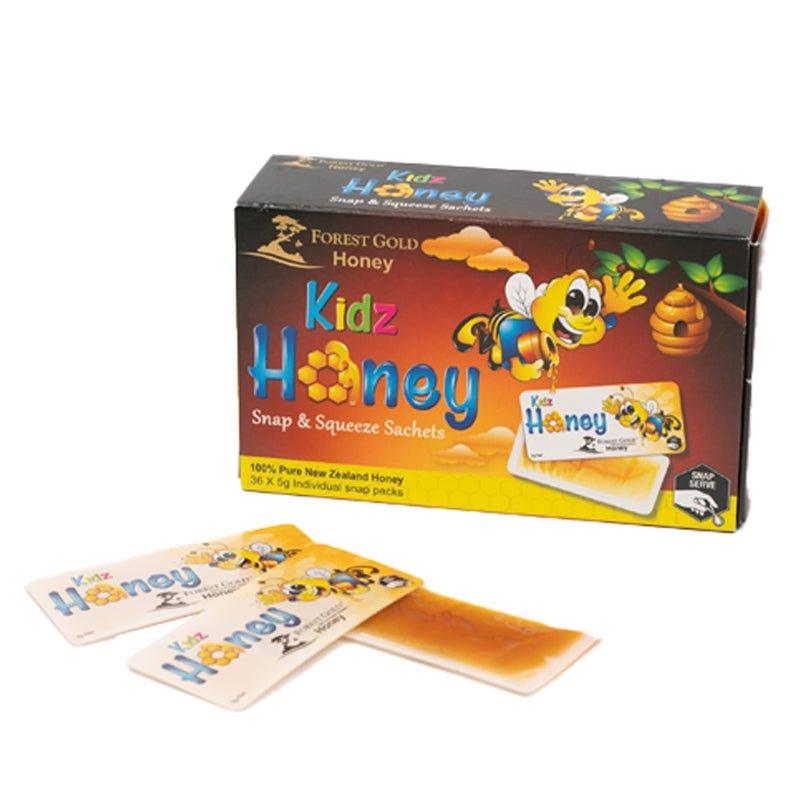 Forest Gold Kids Honey Snaps Pack - 36pcs - Waha Lifestyle