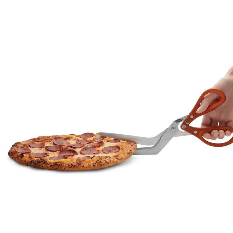 Fresh Force Stainless Steel Pizza Scissor With Comfort Grip - Waha Lifestyle