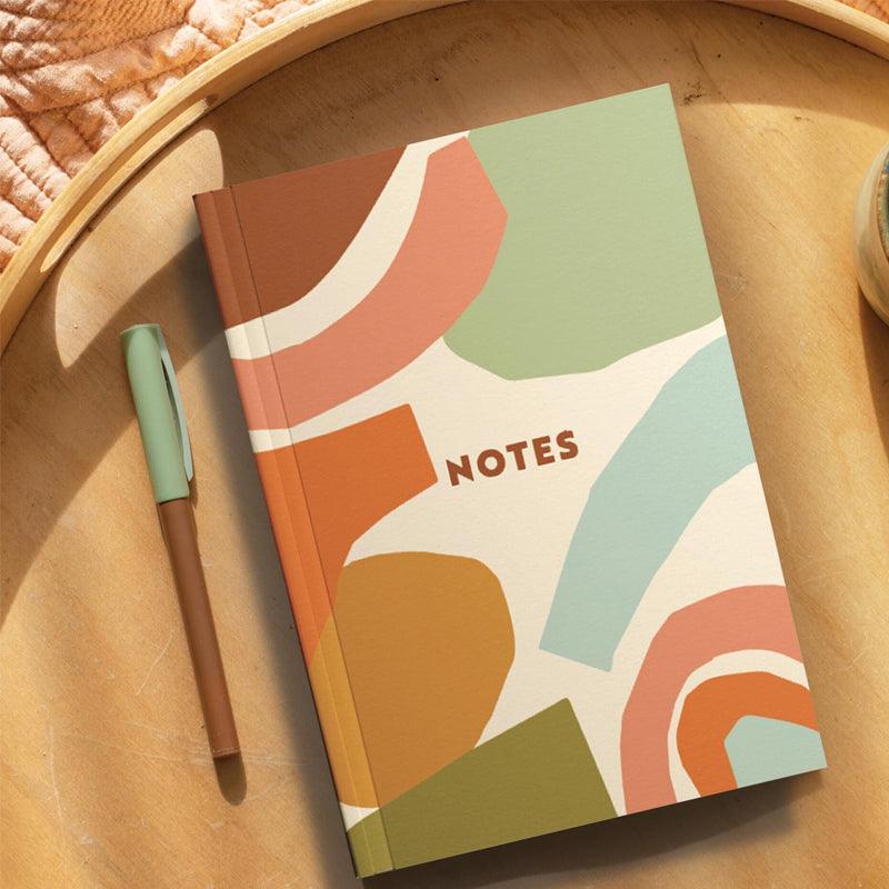 Fresh Ideas Lay Flat Lined Notebook - A5 - Waha Lifestyle