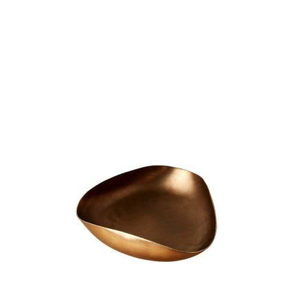 Galina Oval Decorative Bronze Bowl - Waha Lifestyle