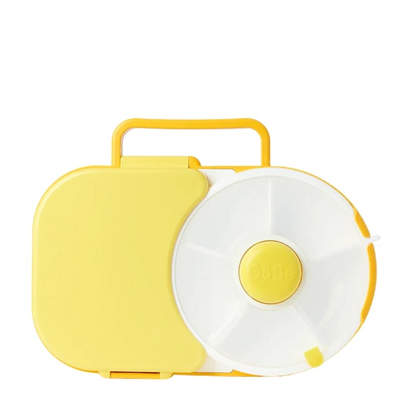 GOBE 2 - in - 1 Bento Style Kids Lunchbox with Removable Snack Spinner Flip in Kuwait - Waha Lifestyle