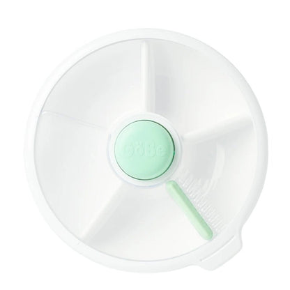 Large Snack Spinner Container for Kids with Compartments