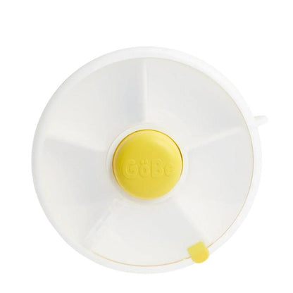 GOBE Leakproof Spinner Flip Snack Container for Kids - 5 Compartments in Kuwait - Waha Lifestyle