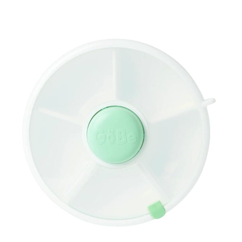 GOBE Leakproof Spinner Flip Snack Container for Kids - 5 Compartments in Kuwait - Waha Lifestyle