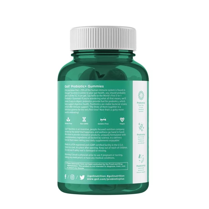 Pre + Post + Probiotics Vegan Gummies - 60pcs - Waha Lifestyle