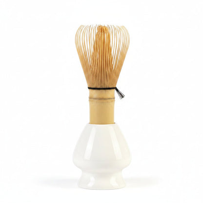 Ceramic Matcha Whisk Holder Stand for Tea Ceremony