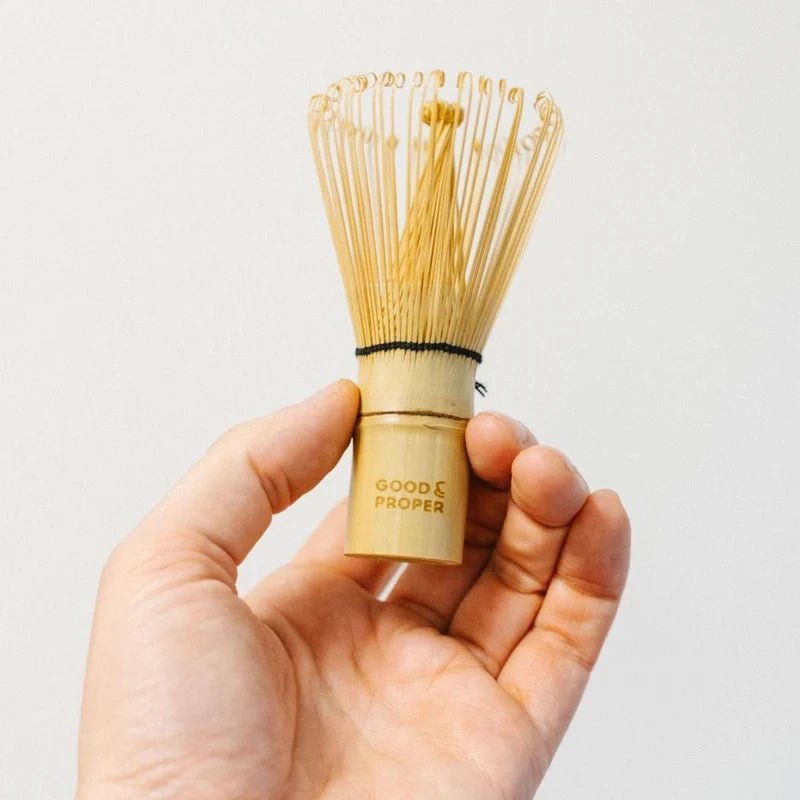GOOD &amp; PROPER TEA Handcrafted Bamboo Matcha Whisk in Kuwait - Waha Lifestyle