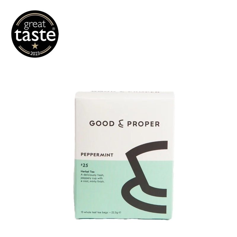 GOOD &amp; PROPER TEA Peppermint Caffeine - free Herbal Tea - 15bags - Waha Lifestyle - Kuwait