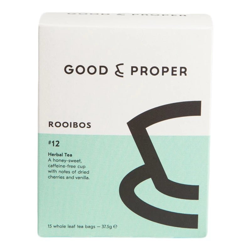 GOOD &amp; PROPER TEA Rooibos Caffeine-free Relaxing Herbal Tea - 15bags in Kuwait - Waha Lifestyle