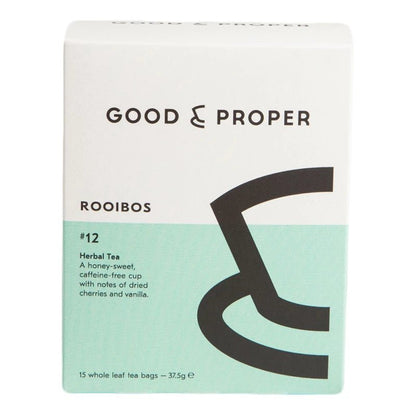 GOOD &amp; PROPER TEA Rooibos Caffeine-free Relaxing Herbal Tea - 15bags in Kuwait - Waha Lifestyle
