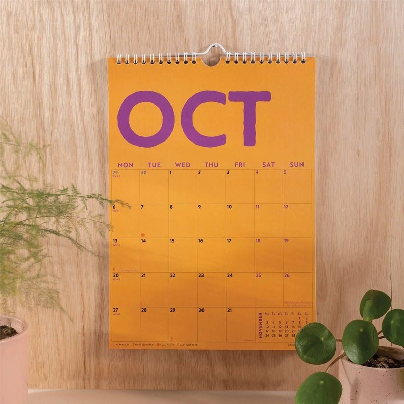 GOOD TUESDAY 2026 Wall Calendar - A4 in Kuwait - Waha Lifestyle