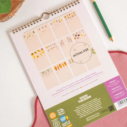 GOOD TUESDAY 2026 Wall Calendar - A4 in Kuwait - Waha Lifestyle