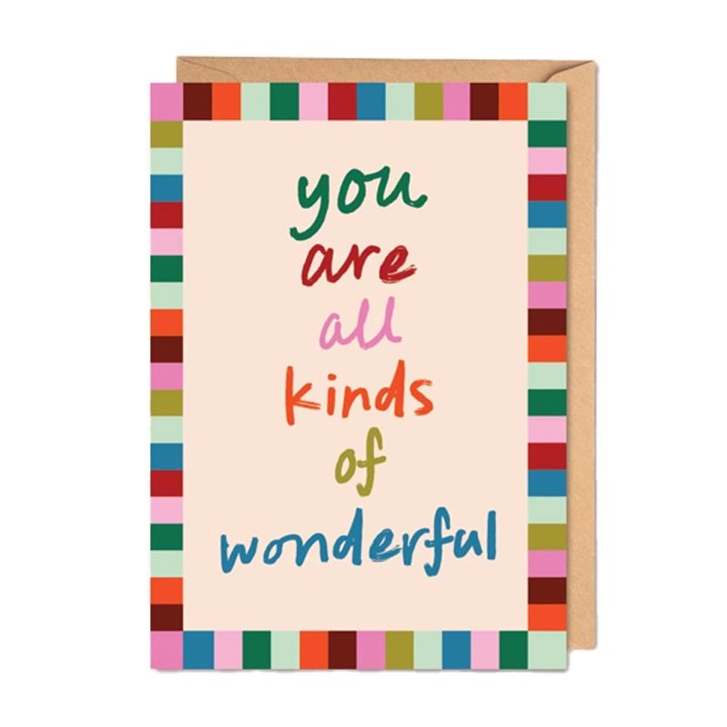 All Kinds of Wonderful Card - A6