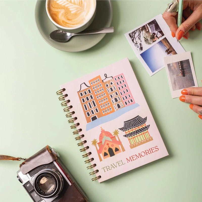 Travel Journal with Hardback Cover - A5
