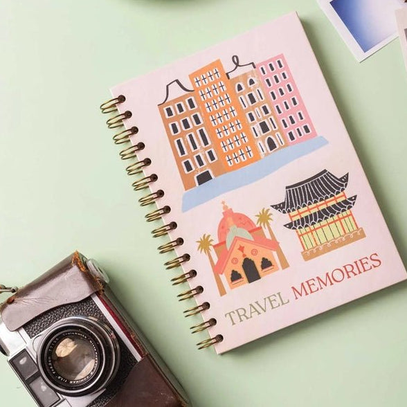 Travel Journal with Hardback Cover - A5