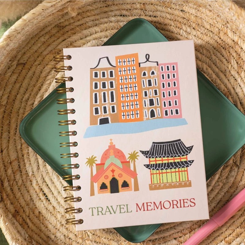 Travel Journal with Hardback Cover - A5