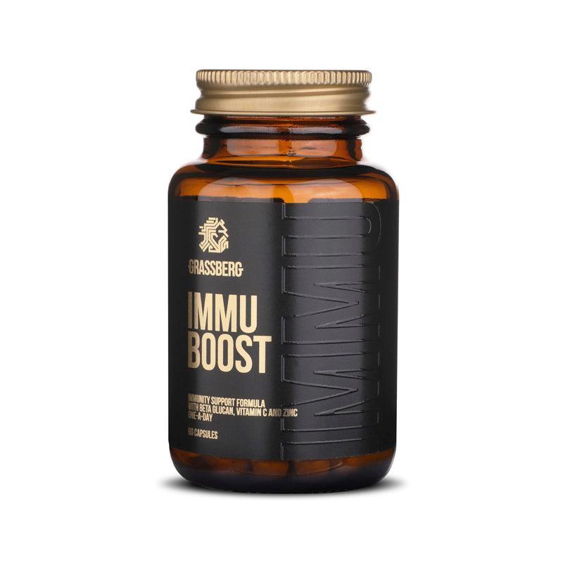 Grassberg Immu Boost Supplements - 60 Capsules - Waha Lifestyle