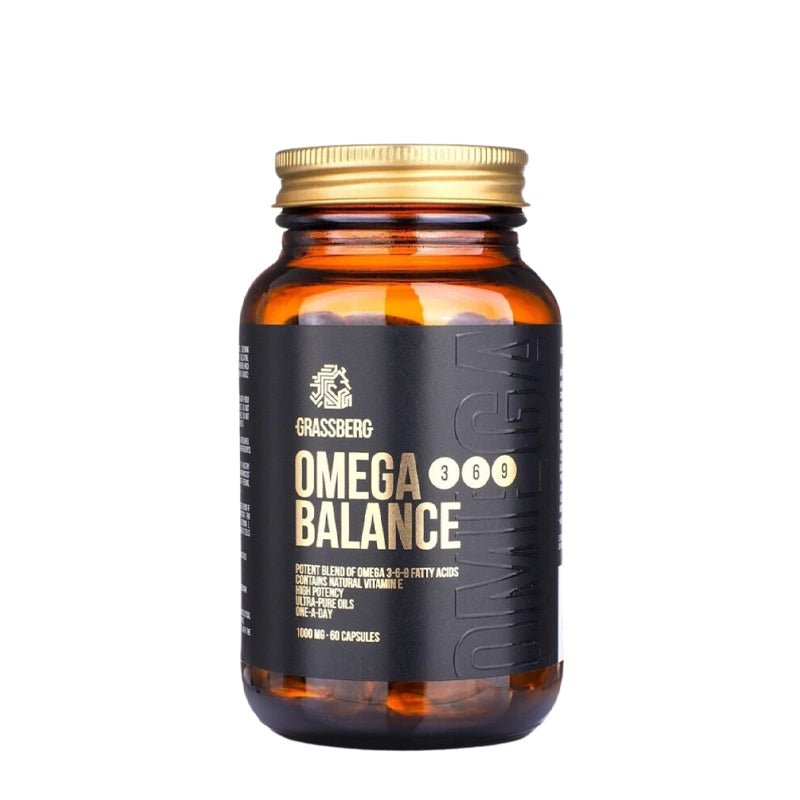 Grassberg Omega 3 6 9 Balance Supplements - Waha Lifestyle