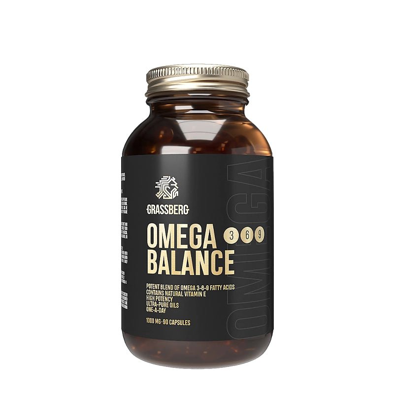 Grassberg Omega 3 6 9 Balance Supplements - Waha Lifestyle