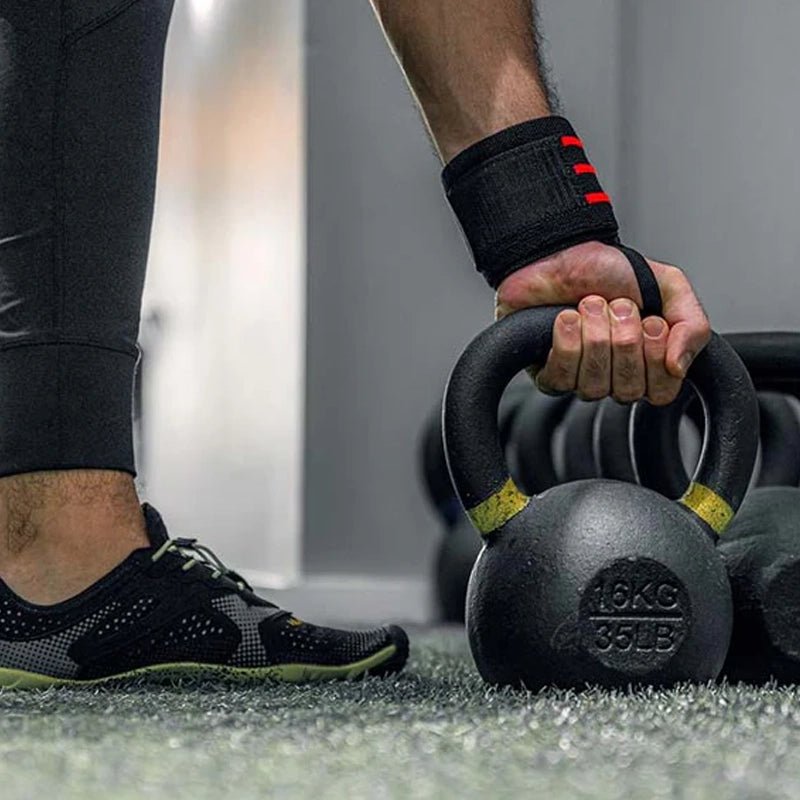 Powder Coated Cast Iron Kettlebell - 8Kg