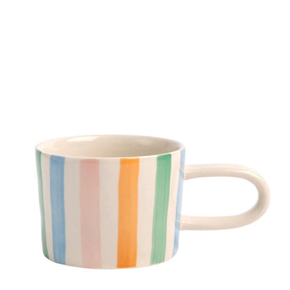 Hand - painted Glazed Ceramic Mug - Waha Lifestyle