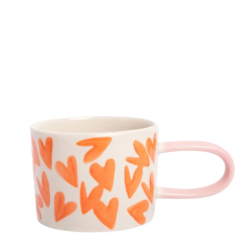 CAROLINE GARDNER Hand - painted Glazed Ceramic Mug - Waha Lifestyle