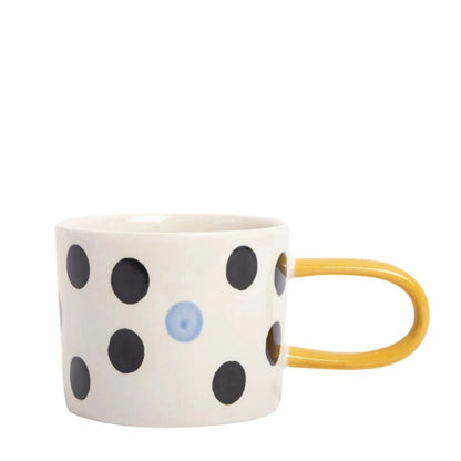 CAROLINE GARDNER Hand - painted Glazed Ceramic Mug - Waha Lifestyle