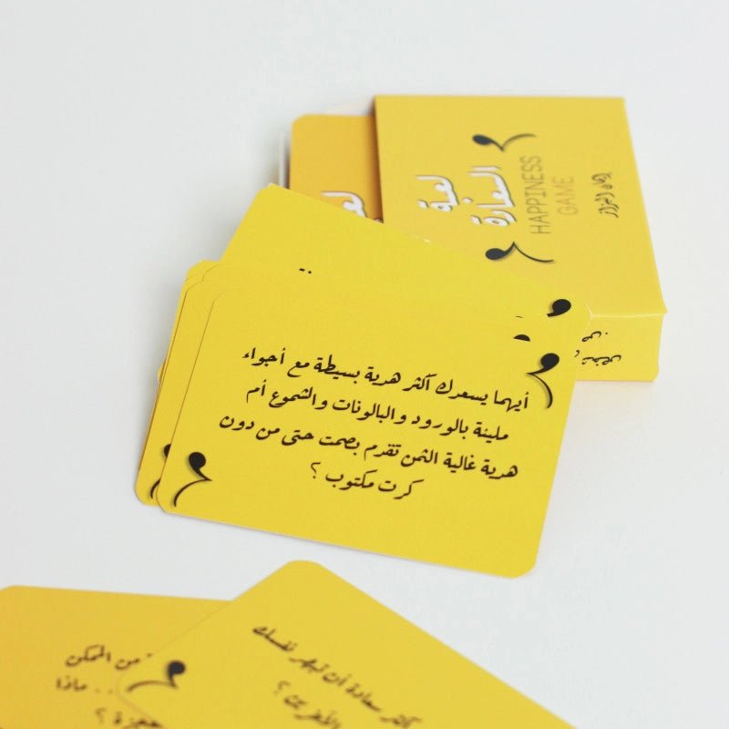 Happiness Game Thought - Provoking Questions - 50cards - Waha Lifestyle