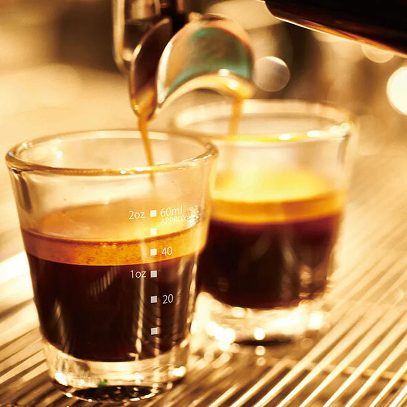 Heatproof Glass Espresso Shot Glass - 80ml