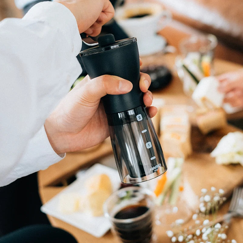 Mini-Slim Plus Manual Coffee Grinder with Ceramic Burrs - 24g