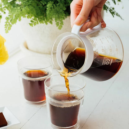 V60 Ceramic Pour-Over Coffee Brewing Kit with Server &amp; Filters - 1-4 Cups