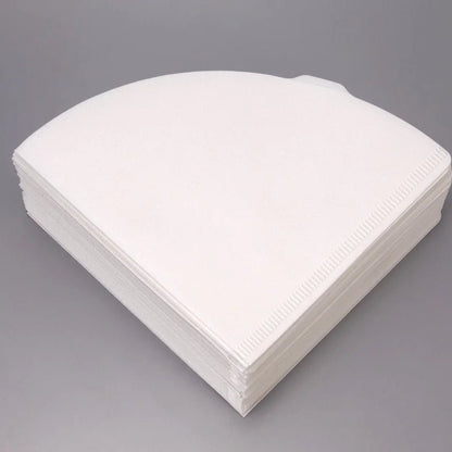 V60 White Paper Coffee Filters, Size 02 - 100pcs
