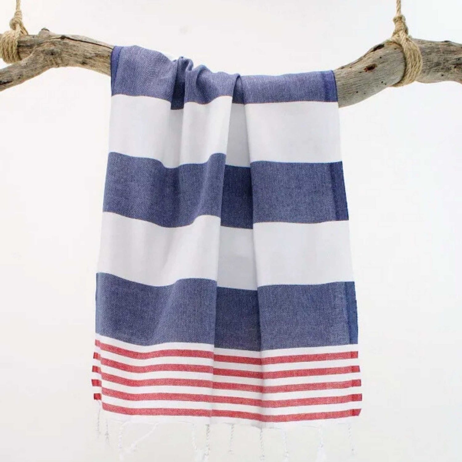 HAWA Ceda Multicolor Striped Cotton Beach Towel in Kuwait - Waha Lifestyle
