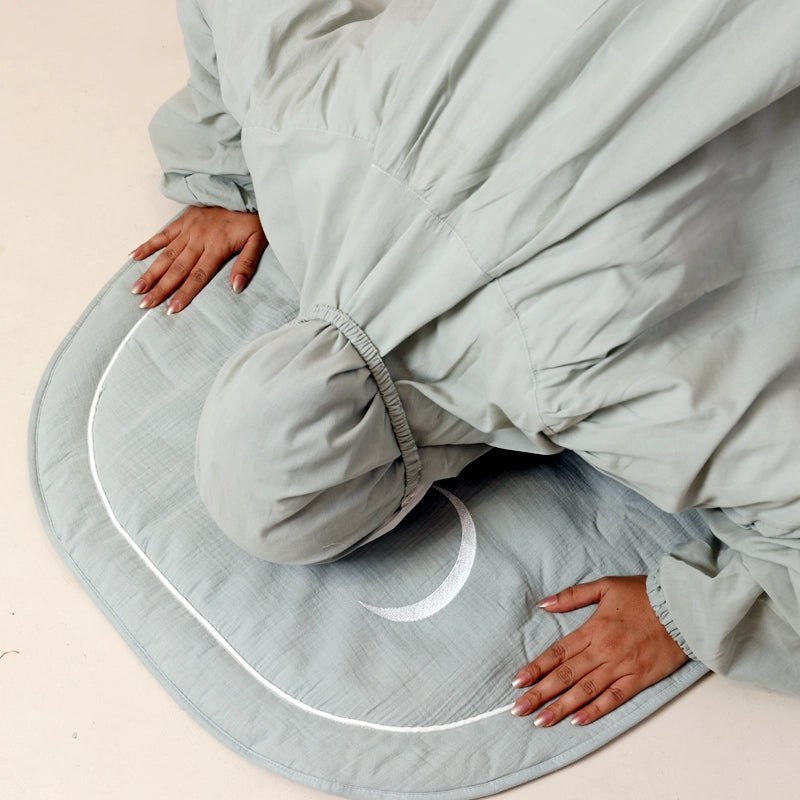 Cotton Prayer Dress - Blue Fox