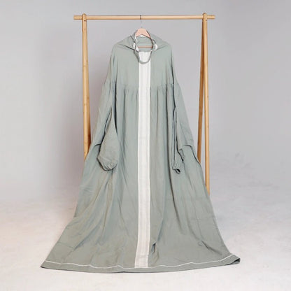 Cotton Prayer Dress - Blue Fox