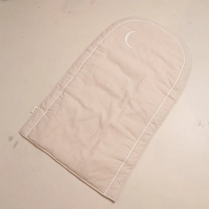 Girls’ Cotton Prayer Mat - Organic Cotton, Ages 7–12 - Taupe