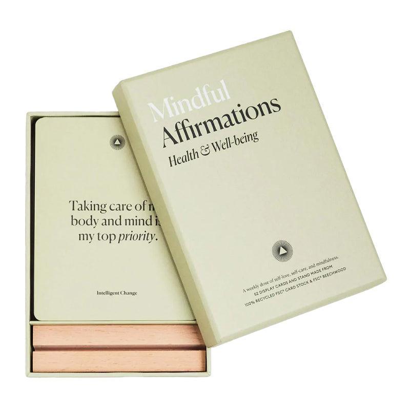 Health &amp; Well - Being Mindful Affirmation - 52 Cards - Waha Lifestyle