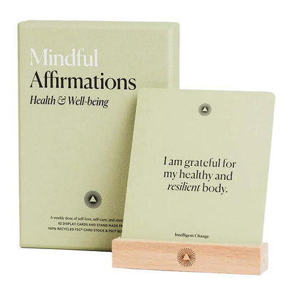 Health &amp; Well - Being Mindful Affirmation - 52 Cards - Waha Lifestyle