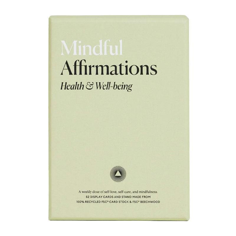 Health &amp; Well - Being Mindful Affirmation - 52 Cards - Waha Lifestyle