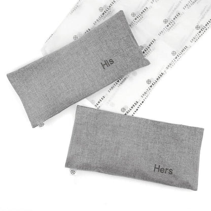 His &amp; Hers Aromatherapy Eye Pillows - Waha Lifestyle